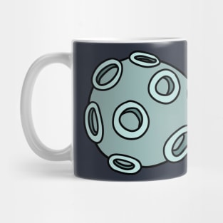 Cratered Planet Mug